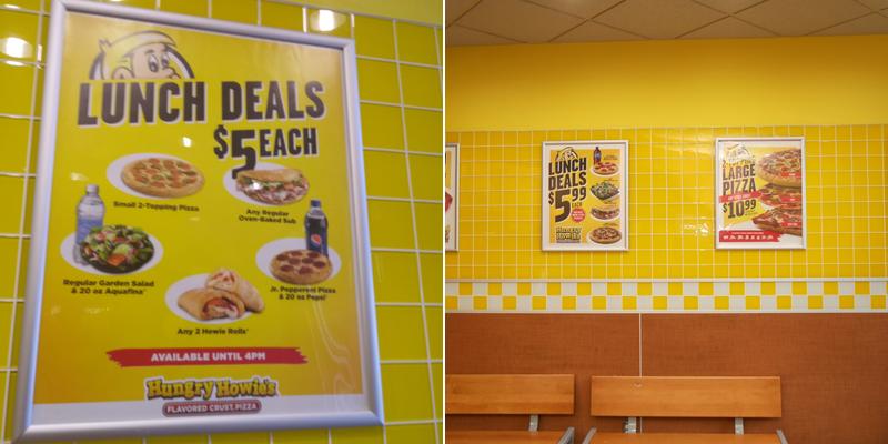 Hungry Howie's Pizza Menu