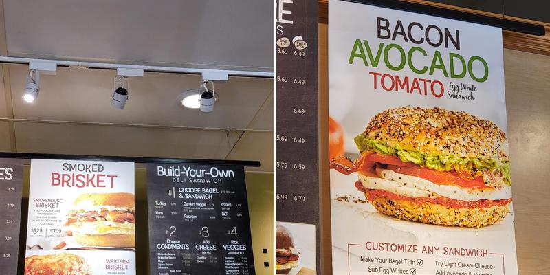 Bruegger's Bagels Menu