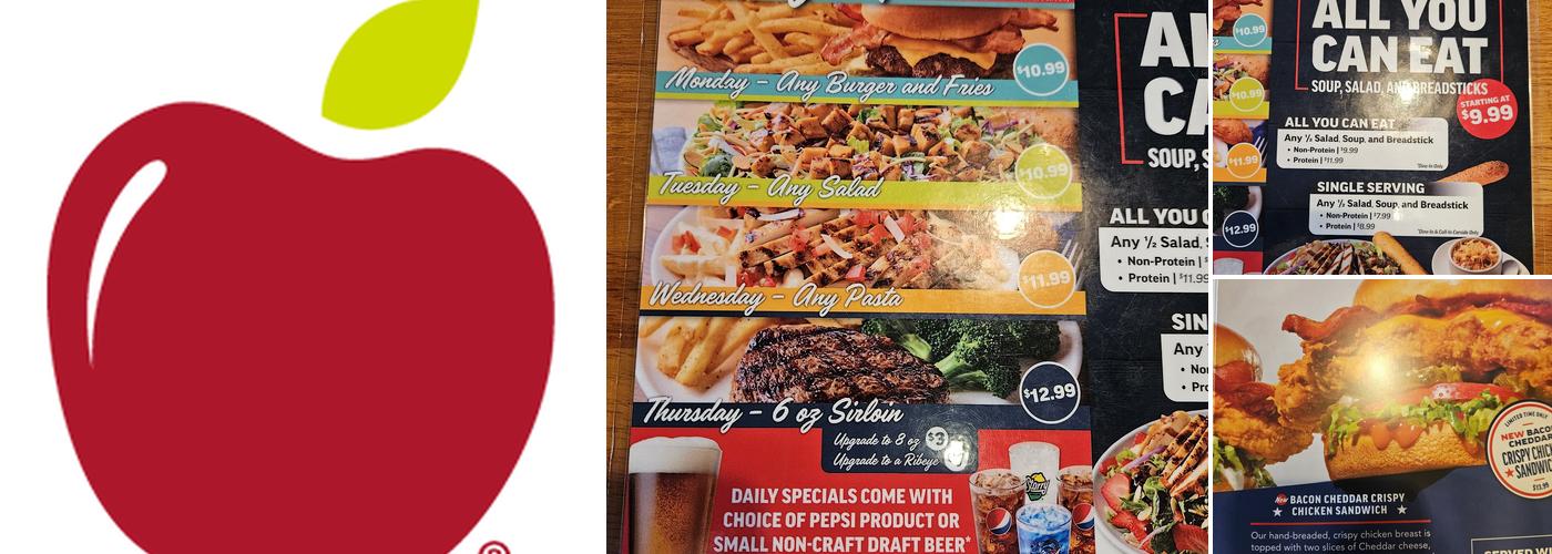 Applebee's Grill + Bar Menu