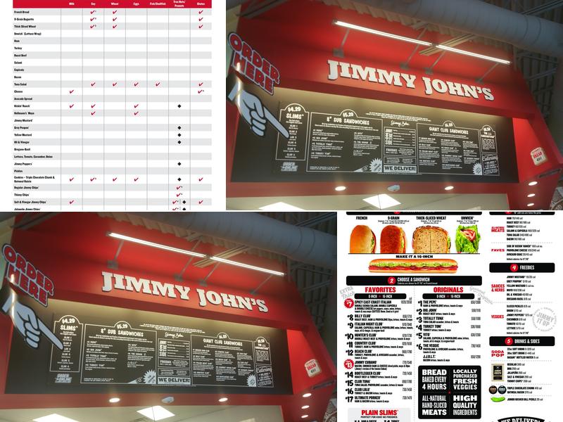 Jimmy John's Menu