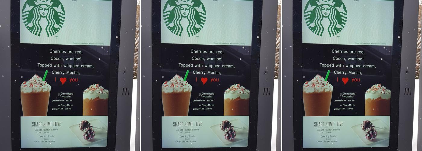 Starbucks Menu