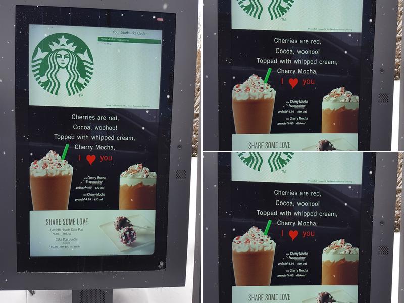 Starbucks Menu