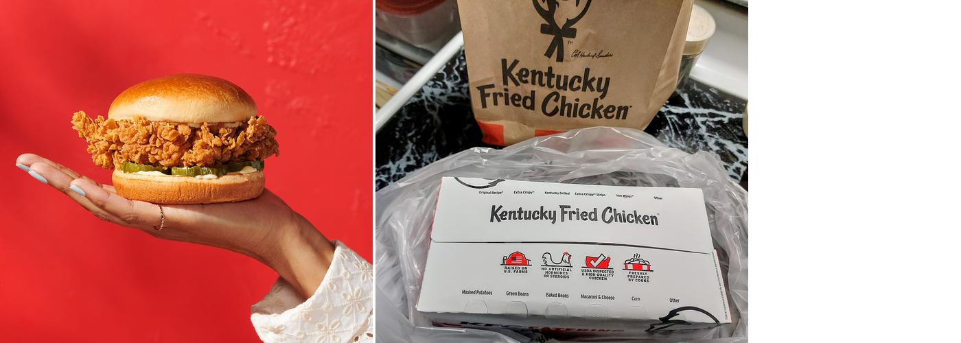 KFC Menu