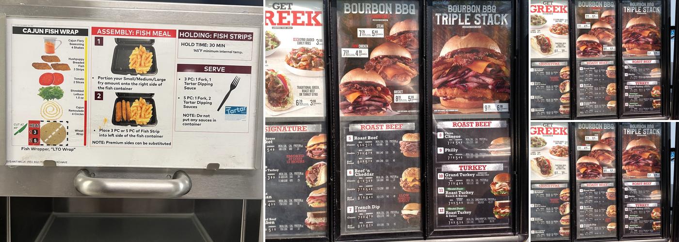 Arby's Menu