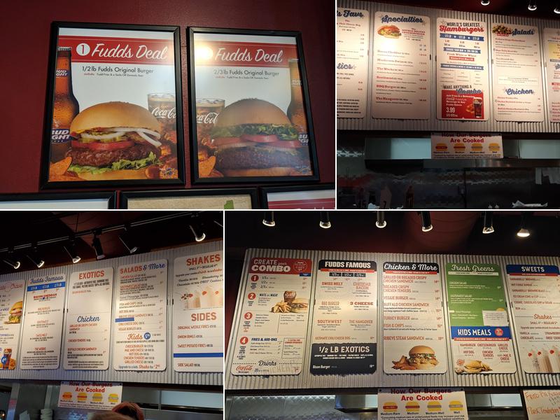 Fuddruckers Menu