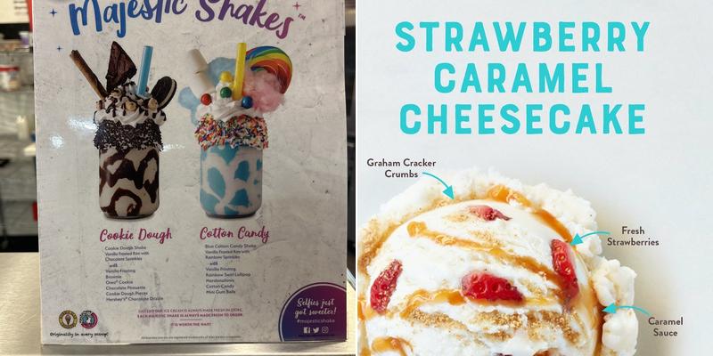 Great American Cookies Menu