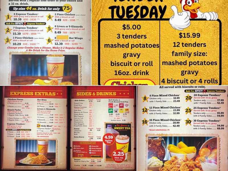 Chicken Express Menu