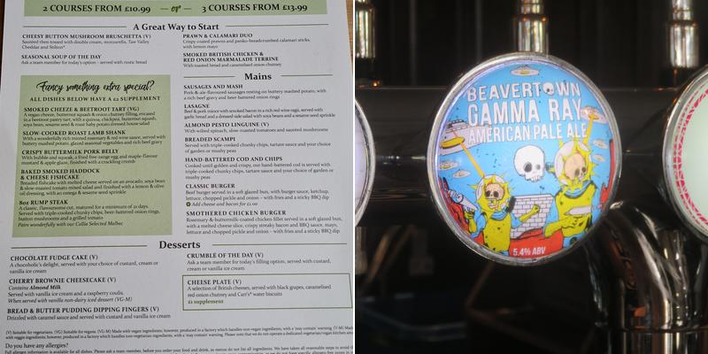 Waterside Inn Ware Menu