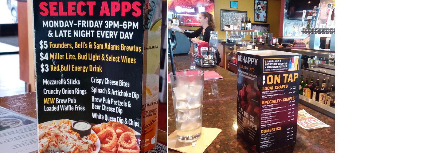 Applebee's Grill + Bar Menu
