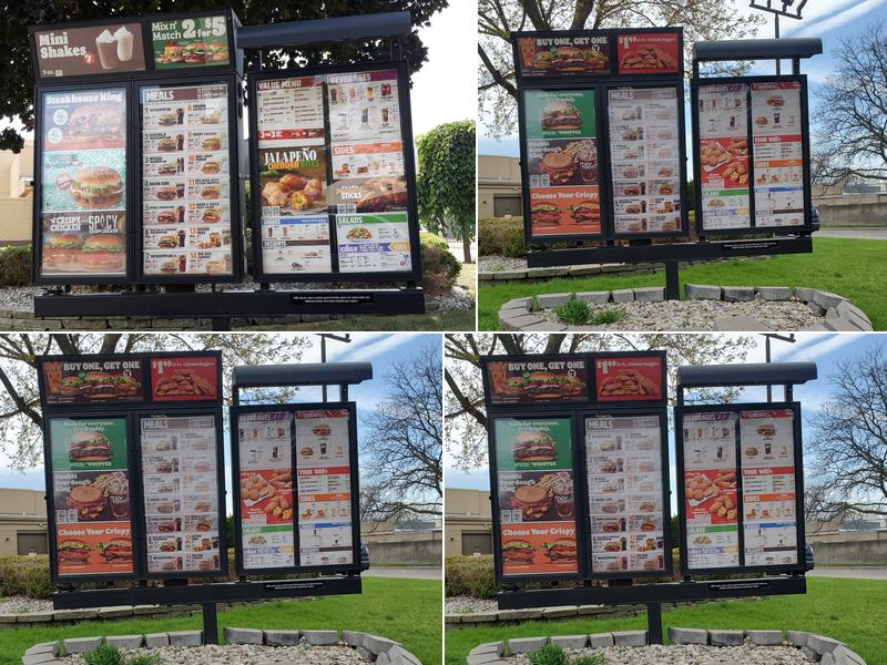 Burger King Menu