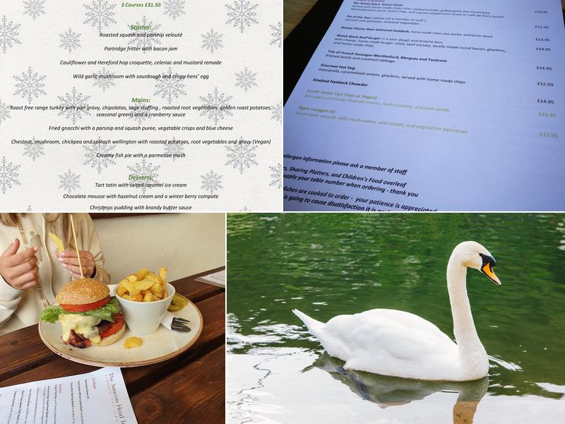 The Saracens Head Inn Menu