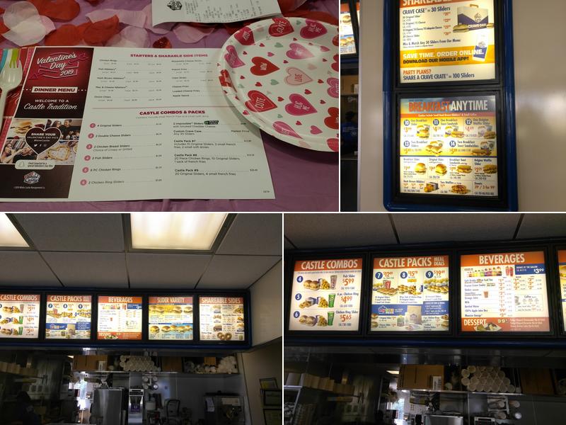 White Castle Menu