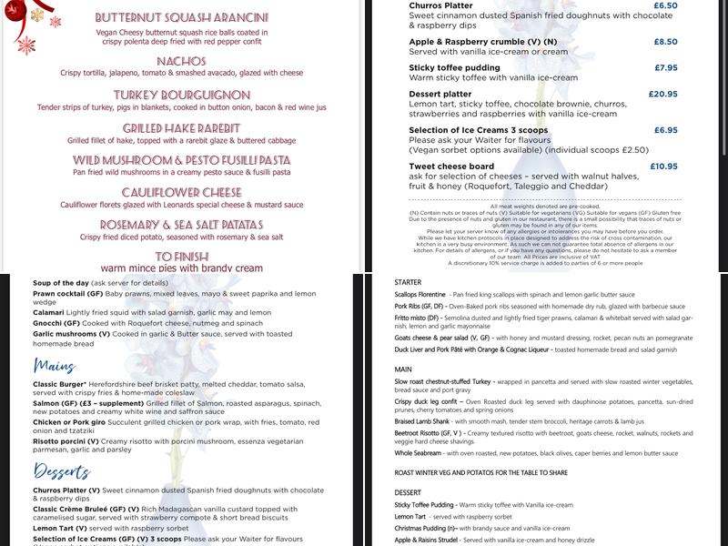 Tweet bar&Kitchen Menu