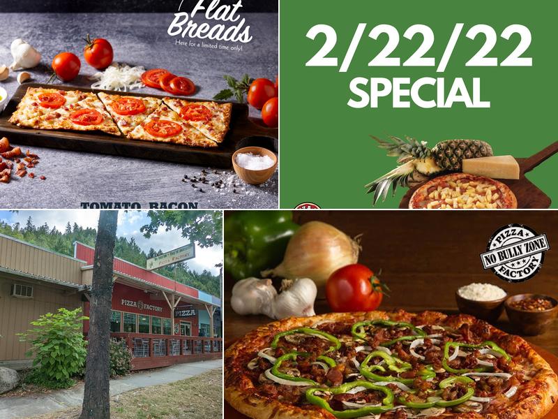 Pizza Factory 39032 CA-299, Willow Creek