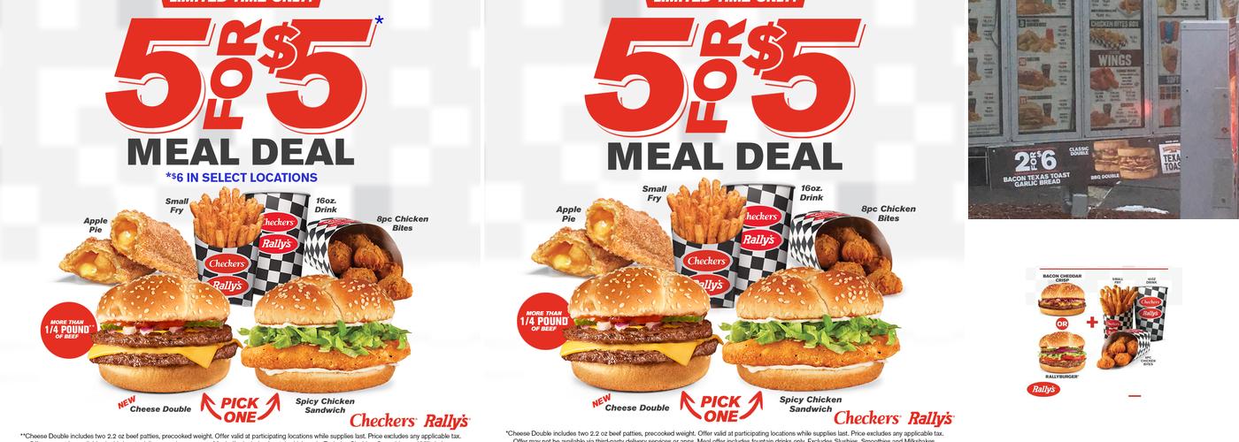 Checkers Menu