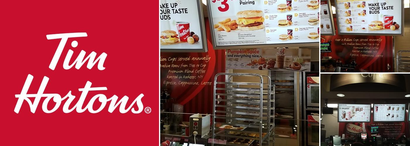 Tim Hortons Menu