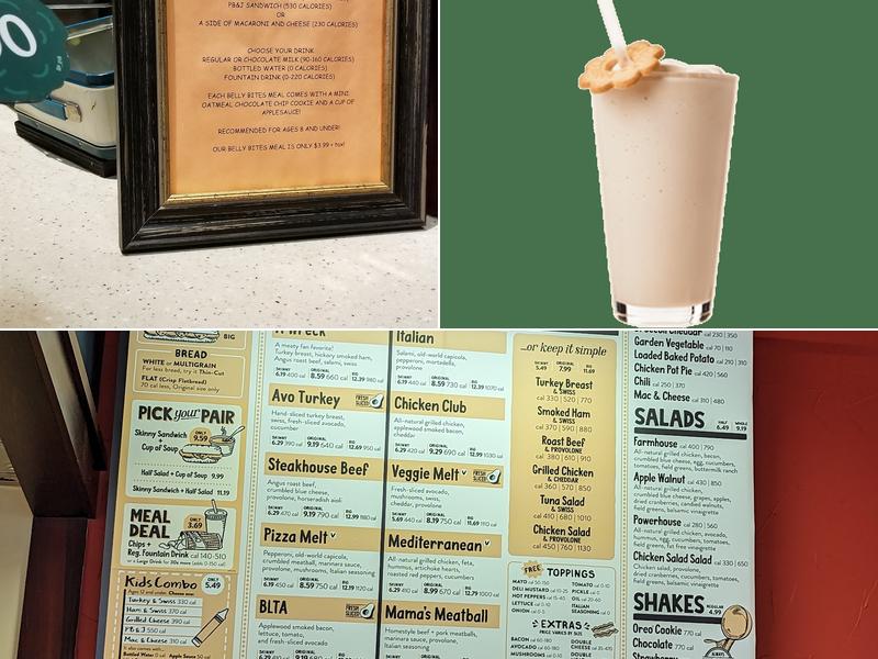Potbelly Menu
