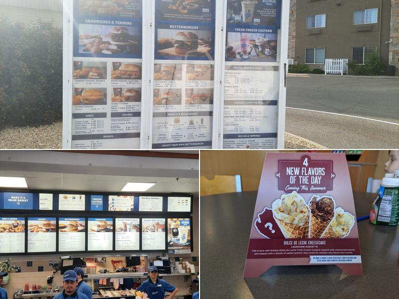 Culver’s Menu