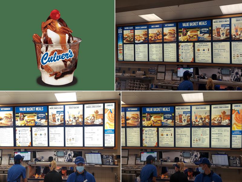 Culver’s Menu