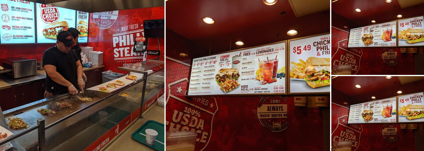 Charleys Cheesesteaks Menu