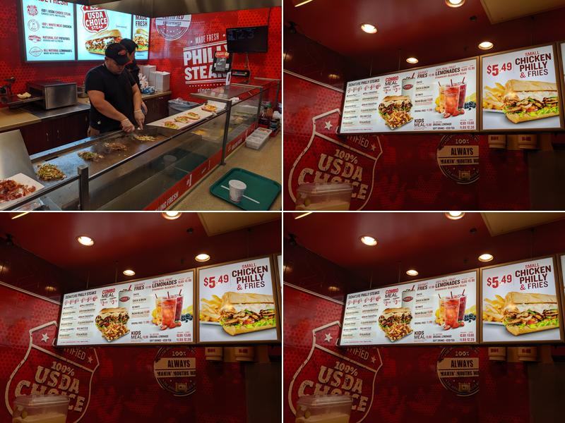 Charleys Cheesesteaks Menu