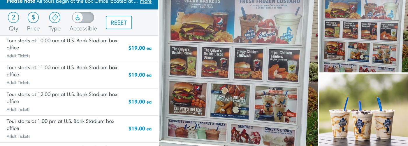 Culver’s Menu
