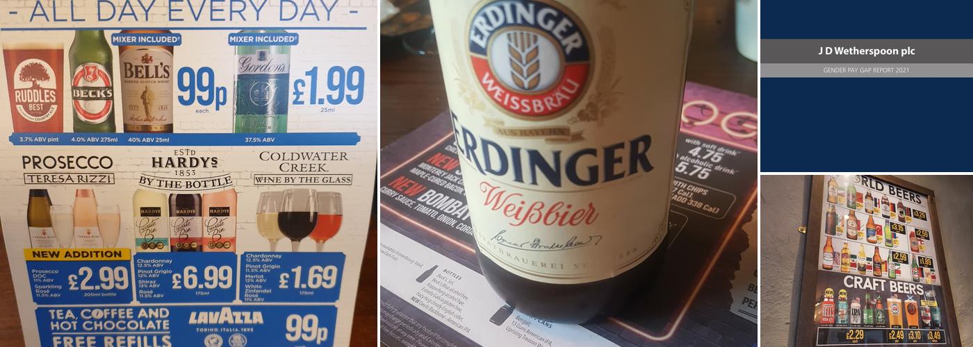 The Red Lion - JD Wetherspoon Menu