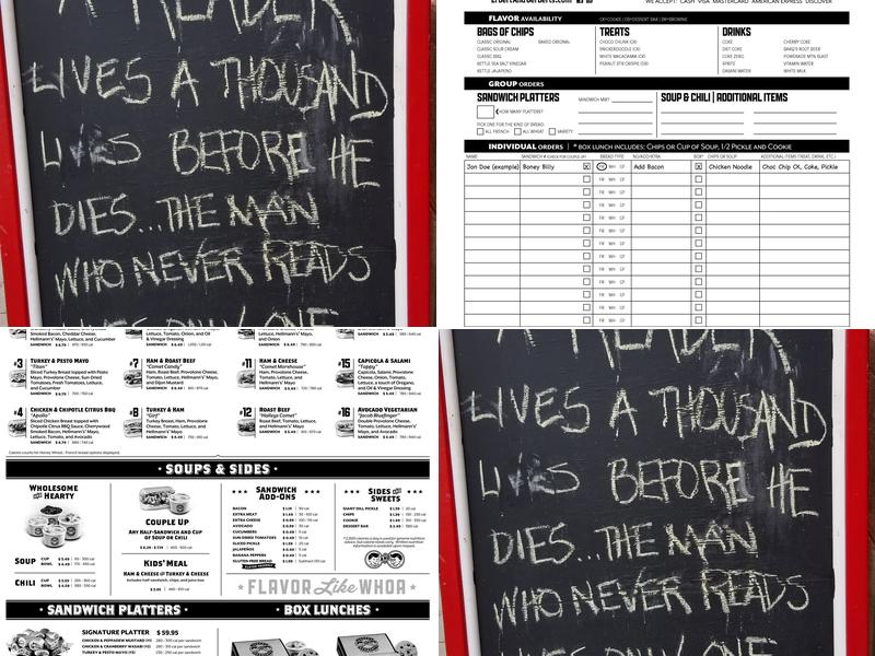 Erbert and Gerberts 1054 Menu