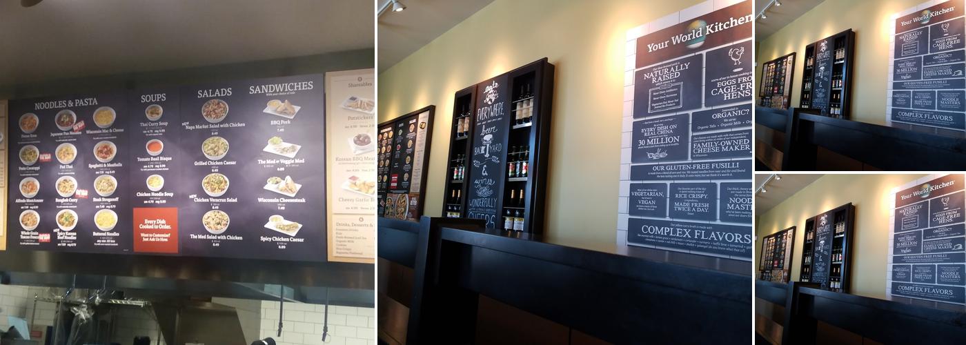 Noodles and Company Menu