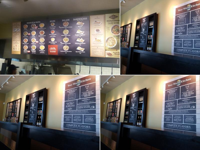 Noodles and Company Menu