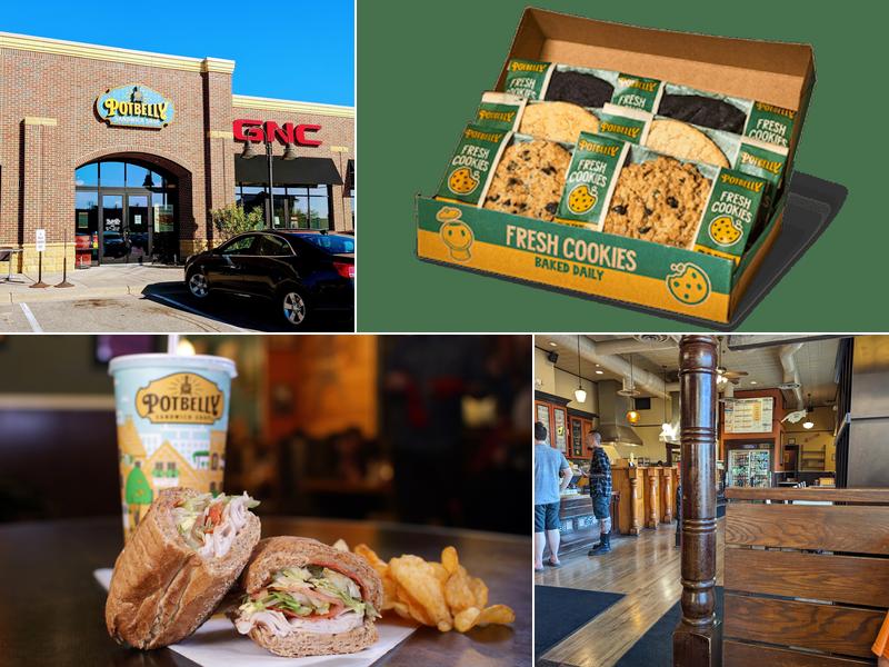 Potbelly Sandwich Shop 3833 Lexington Ave N, Arden Hills