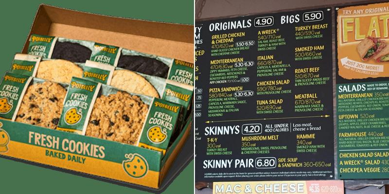 Potbelly Menu