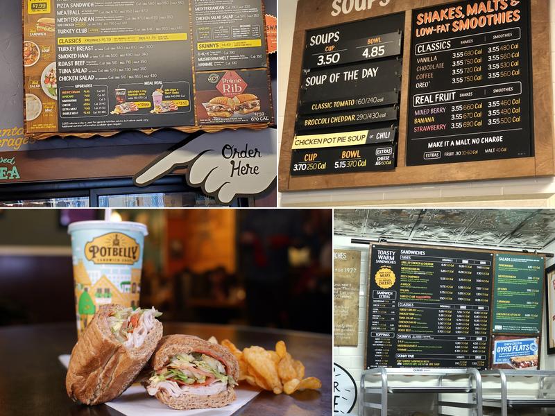 Potbelly Menu