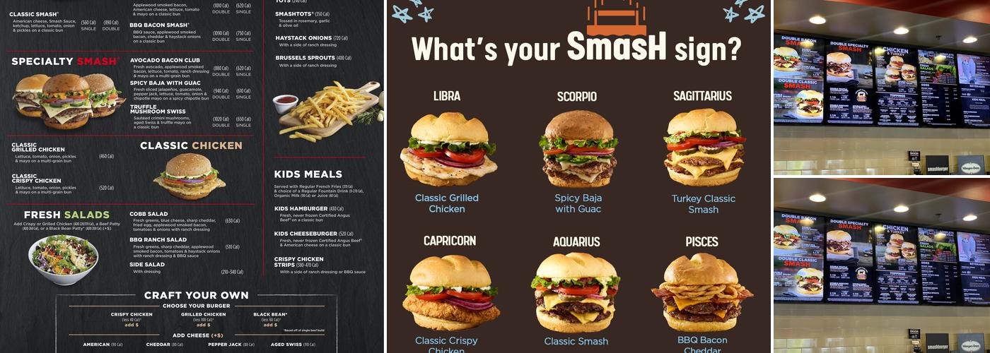Smashburger Menu
