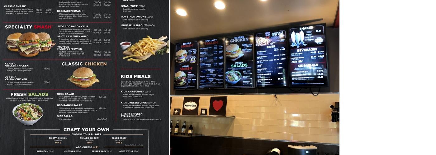 Smashburger Menu