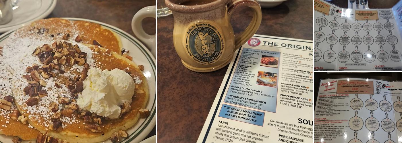 Original Pancake House Menu