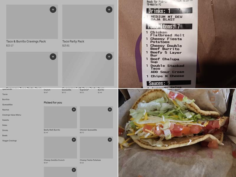 Taco Bell Menu