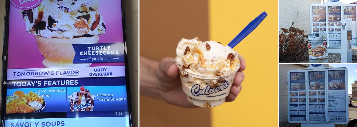 Culver’s Menu