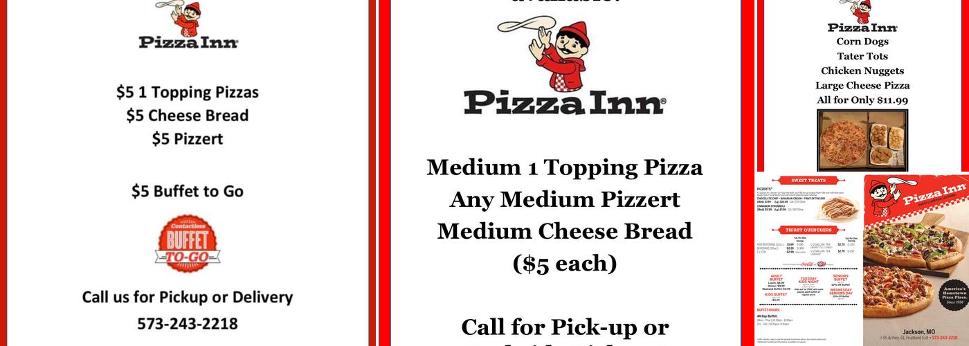 Pizza Inn Menu