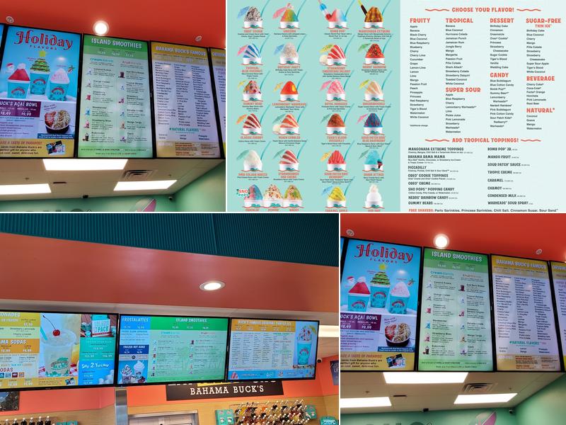 Bahama Buck's - St. Peters Menu