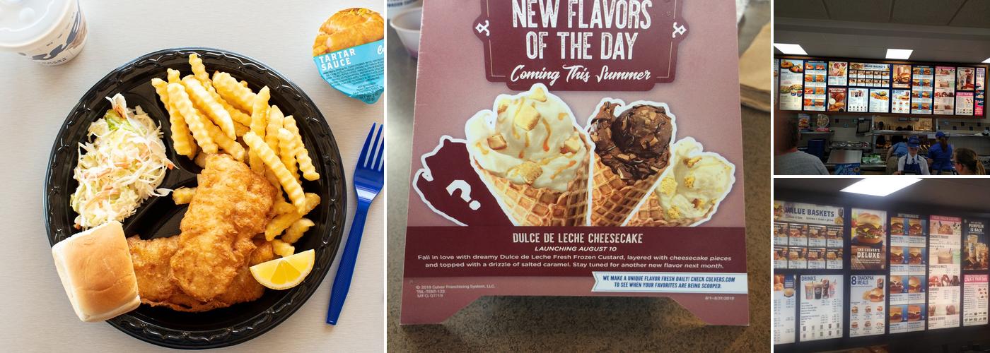 Culver’s Menu