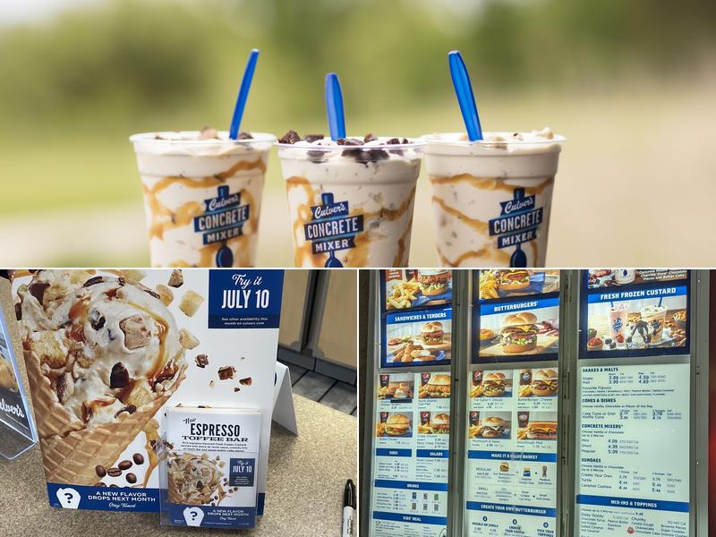 Culver’s Menu