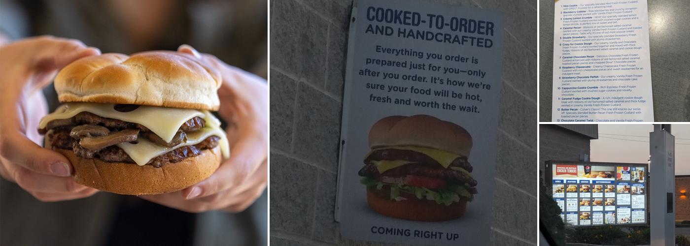 Culver’s Menu