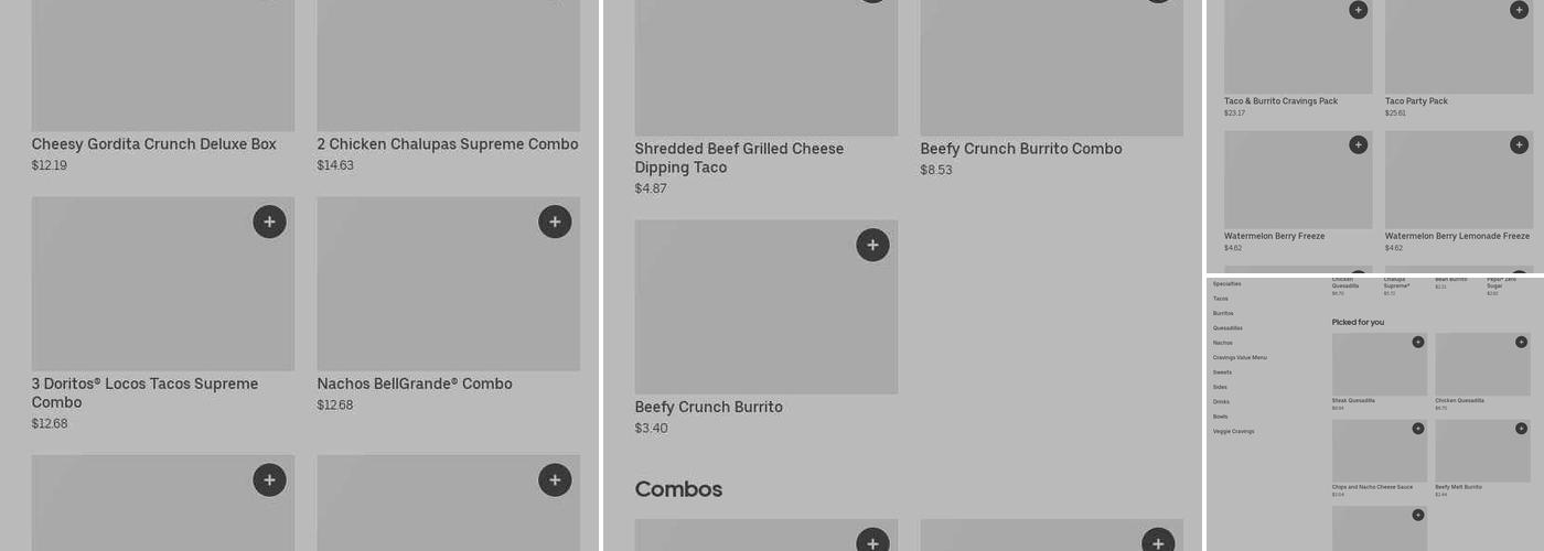 Taco Bell Menu