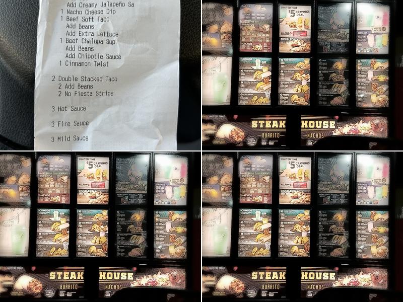 Taco Bell Menu
