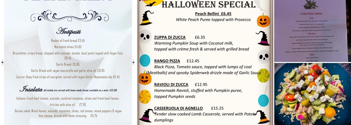 El Castello Fleet Menu