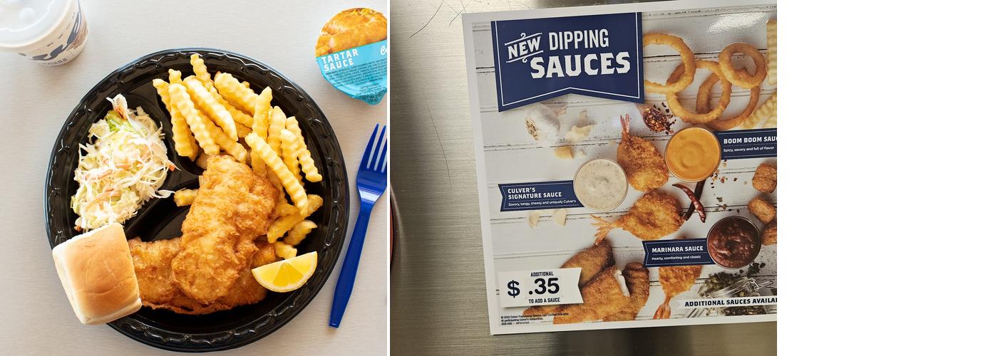 Culver’s Menu