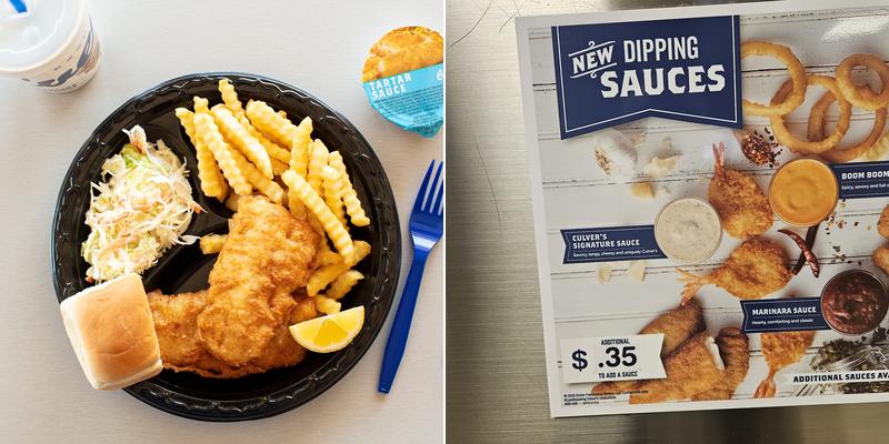 Culver’s Menu