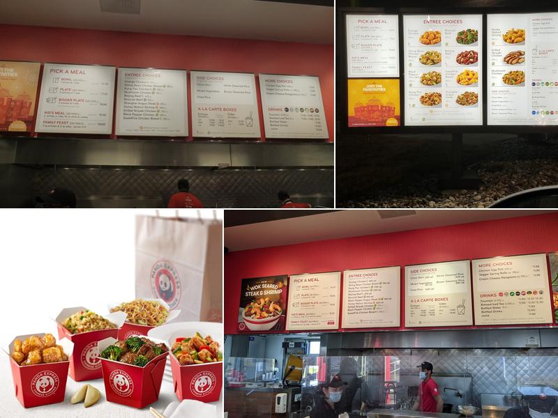 Panda Express Menu