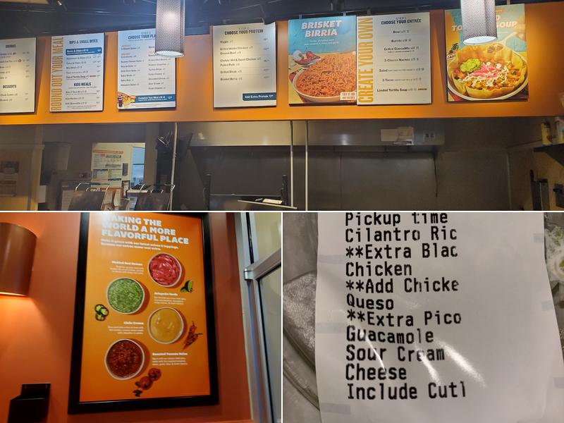 QDOBA Mexican Eats Menu